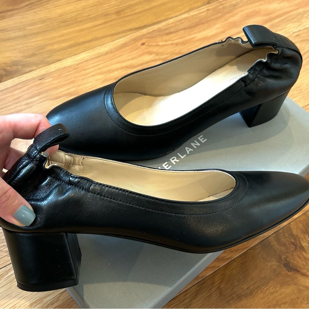 Everlane the day heel boot in black